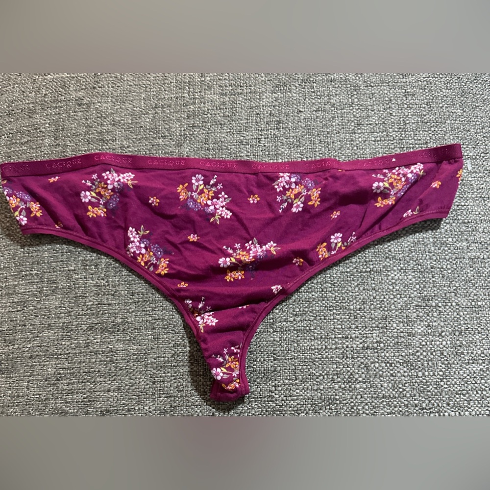 Cacique Cotton Thong Panty